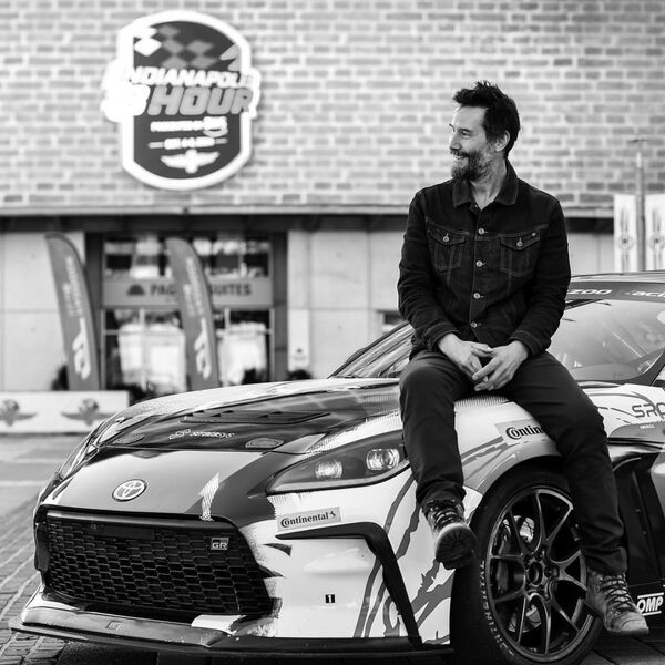 Keanu Reeves startet beim Toyota GR Cup