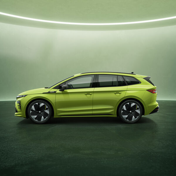 Skoda Enyaq im Powerplay