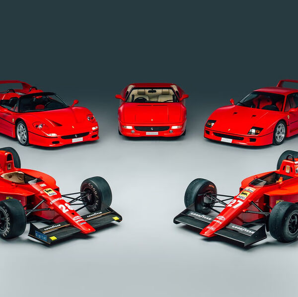 Fünf legendäre Ferraris – ein Preis 