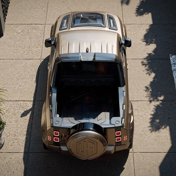 Wie früher: Land Rover Pick-up