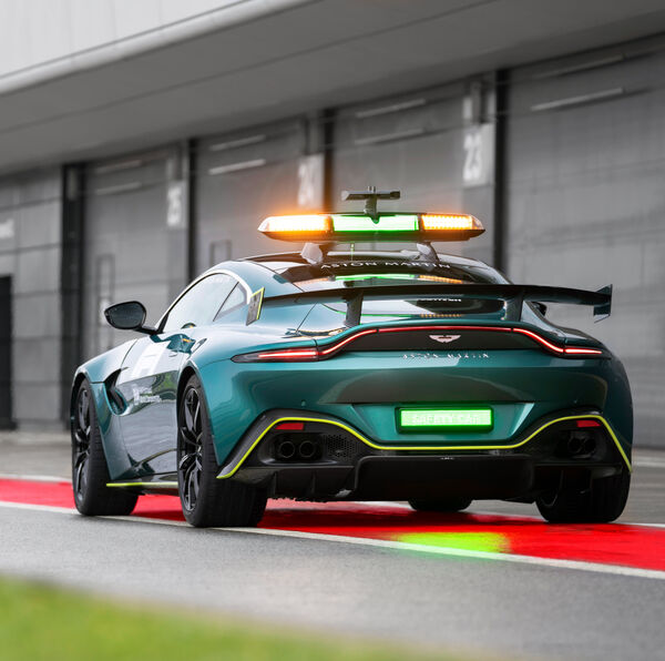 Vantage auf Pole Position