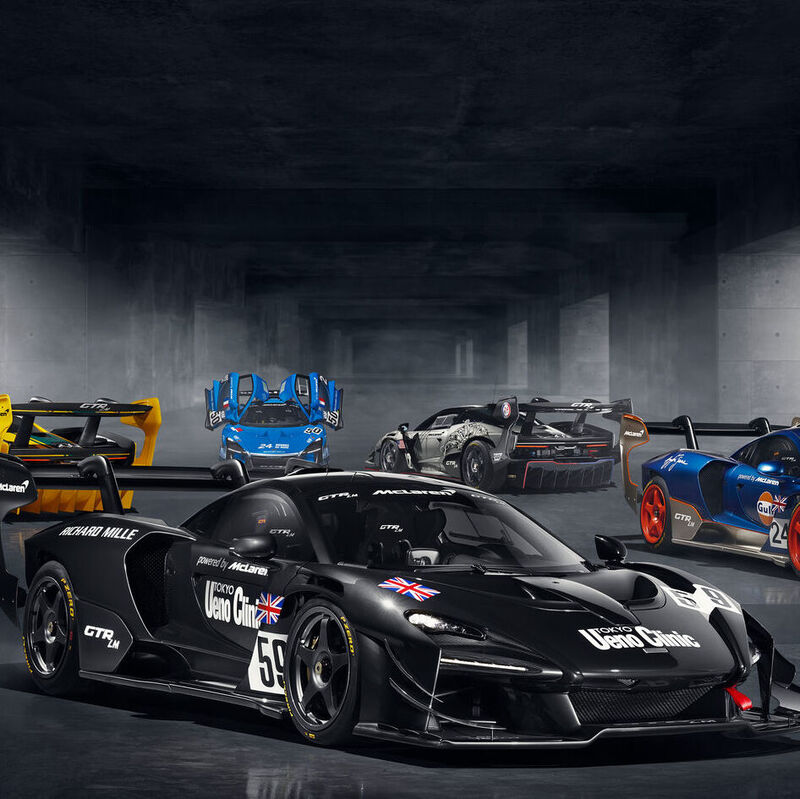 Fünf einzigartige McLaren Senna GTR LM enthüllt